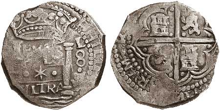 Звезда Лимы 8 реалов