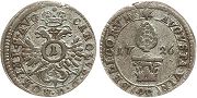 монета Аугсбург 1 крейцер 1726