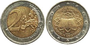монета Австрия 2 евро 2007