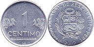 Peru 1 centimo 2007