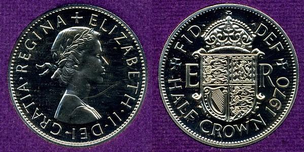 Монеты Proof 1970 года выпуска.