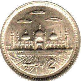 монета Пакистан 2 rupees 2001