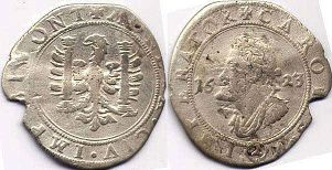 монета Безансон 1/4 тестона (2 гроша) 1623