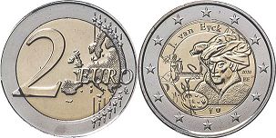 монета Бельгия 2 евро 2020