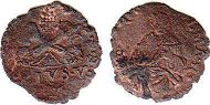 монета Мачерата 1 кватрино без даты (1566-1572)