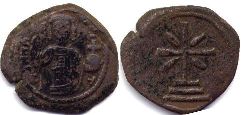 монета Византия Мануил I тетартеон