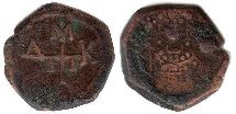 монета Византия Мануил I 1/2 тетартеона