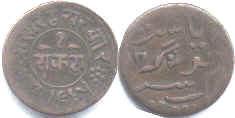 монета Джунагадх 1 докдо 1906