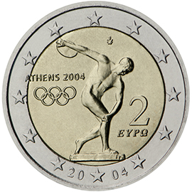 coin 2 euro 2004 el