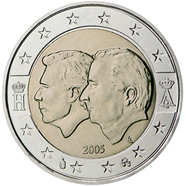 coin 2 euro 2005 be