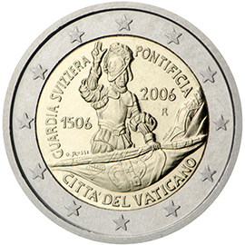 coin 2 euro 2006 va