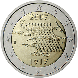 coin 2 euro 2007 Finland