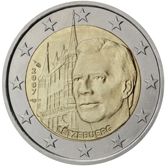 coin 2 euro 2007 luxembourg