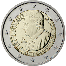 coin 2 euro 2007 va