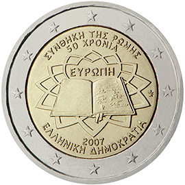 coin 2 euro Greece