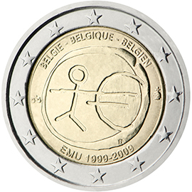 coin 2 euro Belgium
