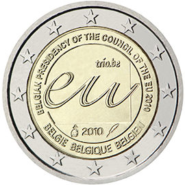 coin 2 euro 2010 be
