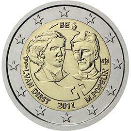 coin 2 euro 2011 be