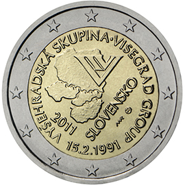 coin 2 euro 2011 sk
