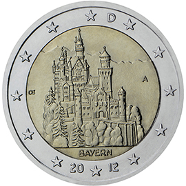 coin 2 euro 2012 de