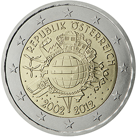 coin 2 euro Austria