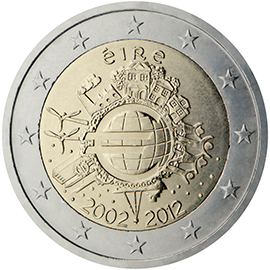 coin 2 euro Ireland