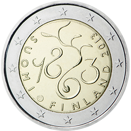 coin 2 euro 2013 Finland_Suomi
