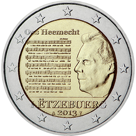 coin 2 euro 2013 Luxembourg