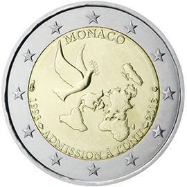 coin 2 euro 2013 Monaco