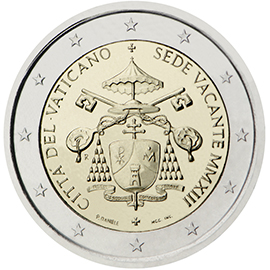 coin 2 euro 2013 Vatican