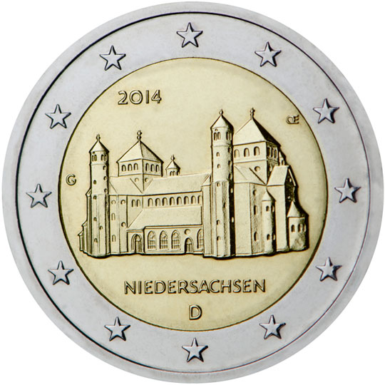 coin 2 euro 2014 Germany_Niedersachsen