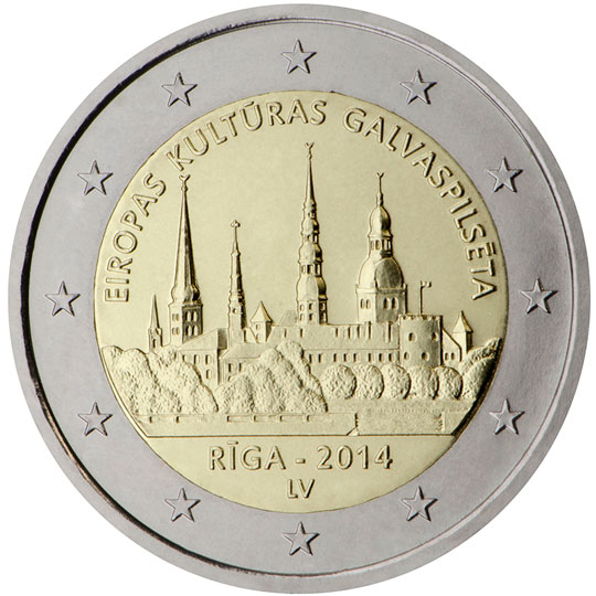 coin 2 euro 2014 Latvia
