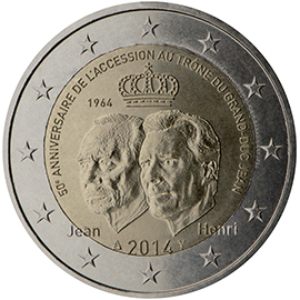coin 2 euro 2014 Luxembourg_2
