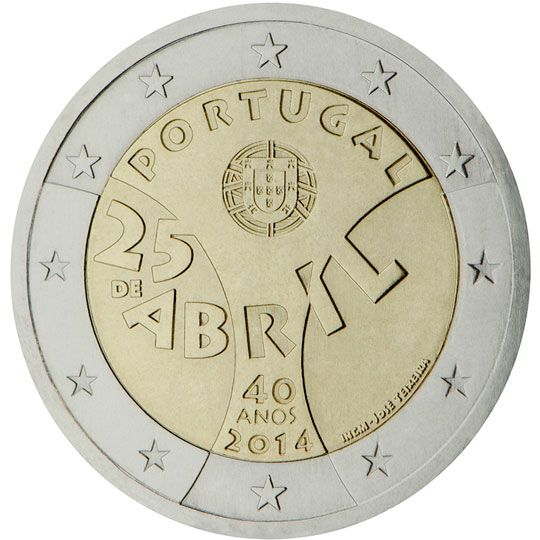 coin 2 euro 2014 Portugal
