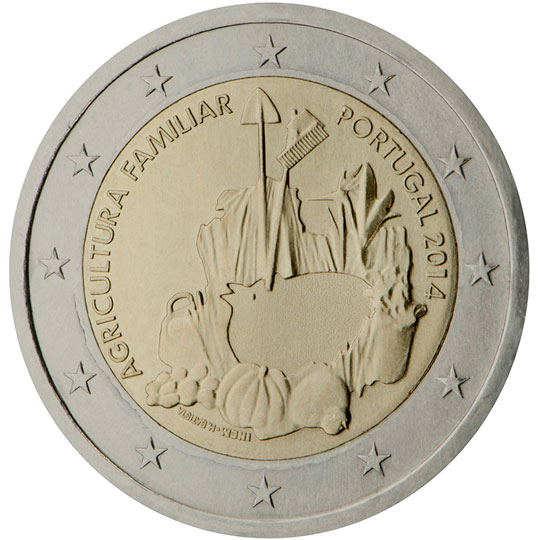 coin 2 euro 2014 Portugal_Farming