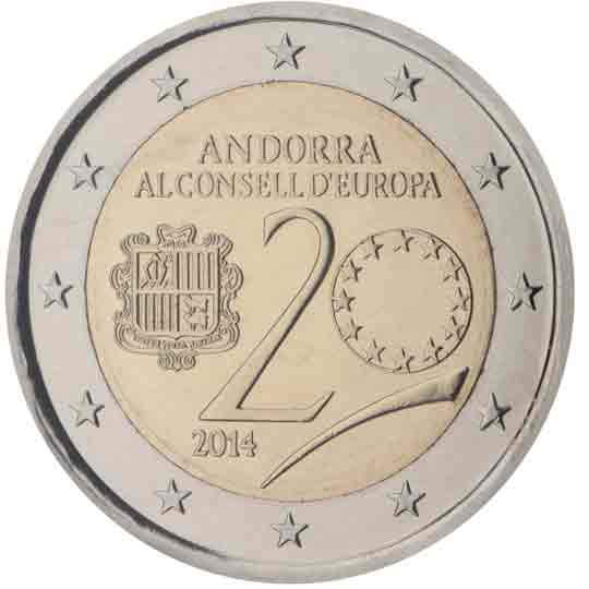 coin 2 euro 2014 andorra_council
