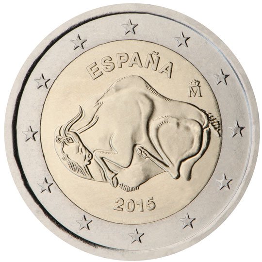 coin 2 euro 2015 Spain