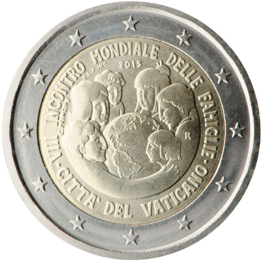 coin 2 euro 2015 Vatican_City