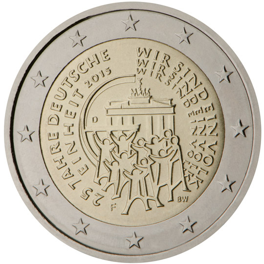 coin 2 euro 2015 de_Unity