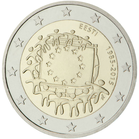 coin 2 euro Estonia