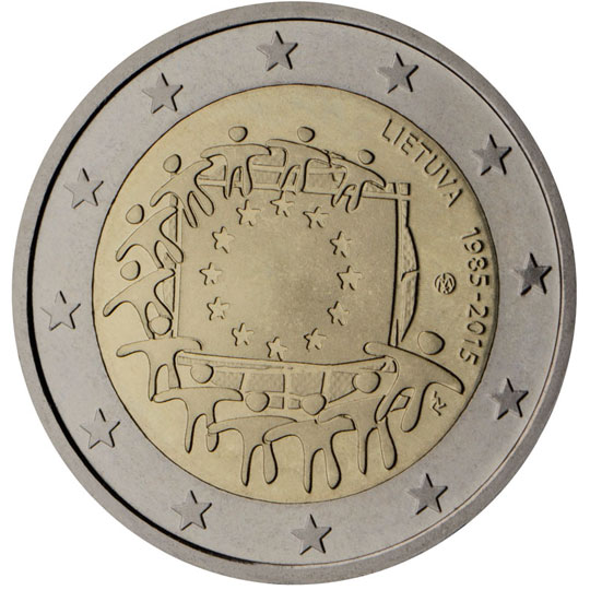coin 2 euro Lithuania