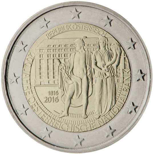 coin 2 euro 2016 austria