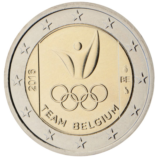 coin 2 euro 2016 belgium