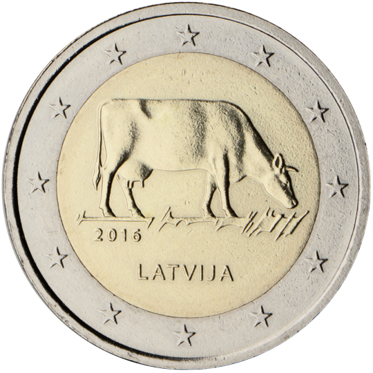 coin 2 euro 2016 latvia_agriculture