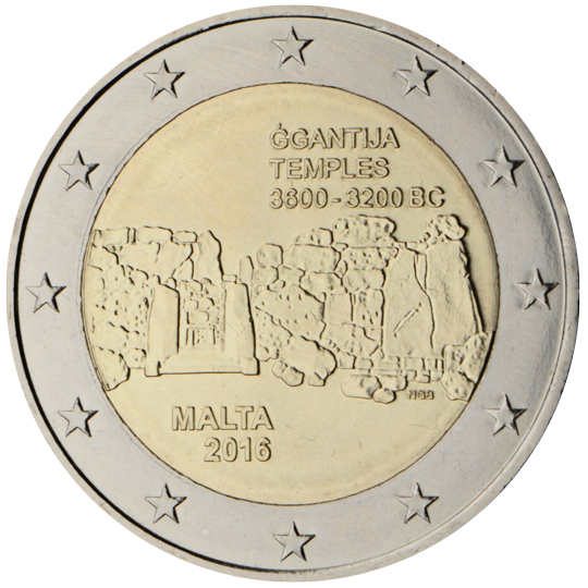 coin 2 euro 2016 malta