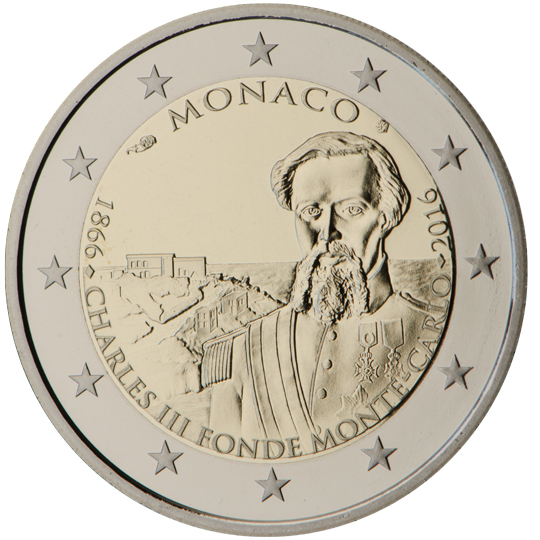 coin 2 euro 2016 monaco_charles