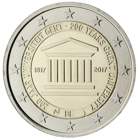 coin 2 euro 2017 Belgium_Ghent