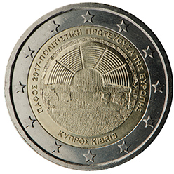coin 2 euro 2017 Cyprus_Paphos