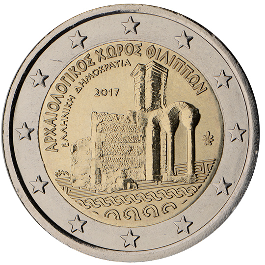 coin 2 euro 2017 Greece_Philippi