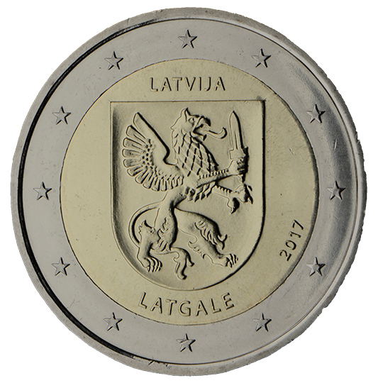 coin 2 euro 2017 Latvia_Latgale